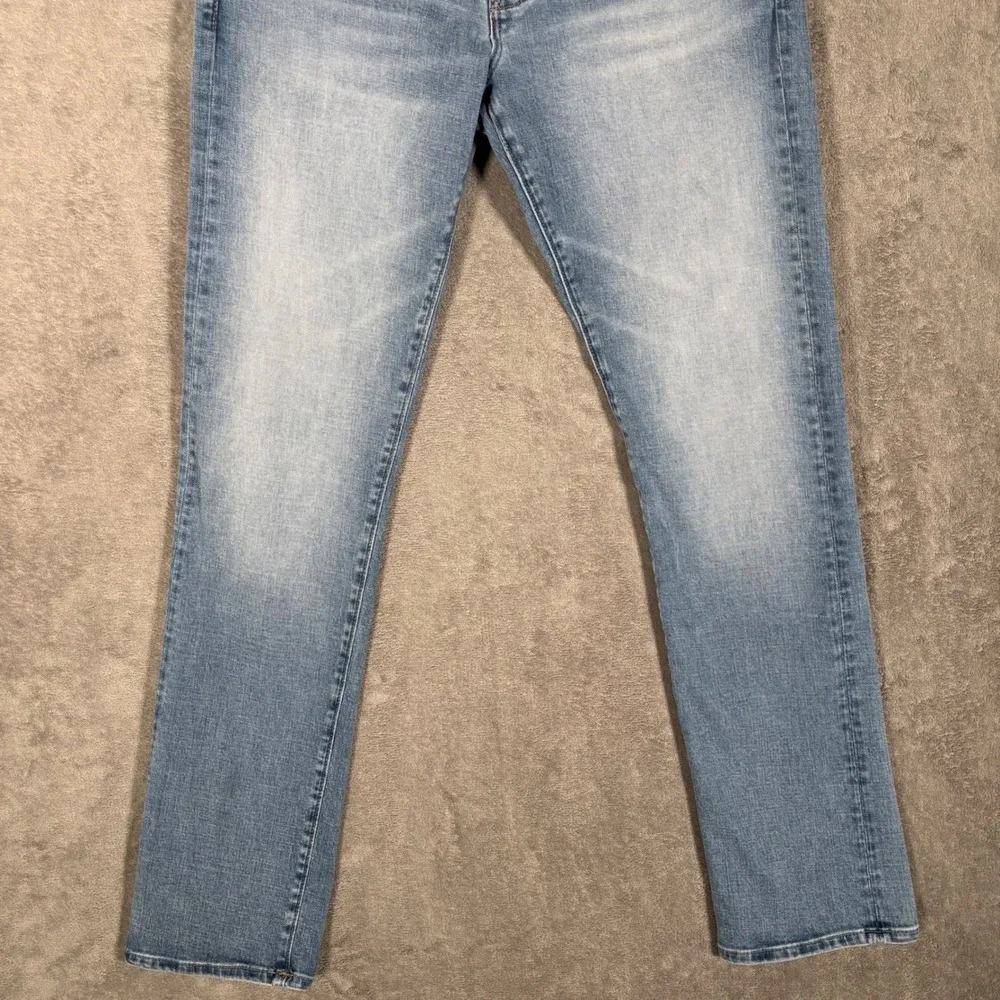 AG Adriano Goldschmied Protege Classic Straight Light Wash Jeans 30x34 1049SNC